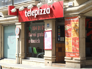 Restauracin Comida para llevar - TELEPIZZA SITGES