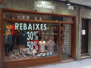 Tiendas Moda - ANTONIO