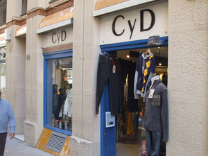 Tiendas Moda - C y D